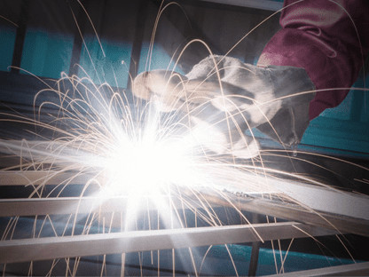 Connection of details in finished goods by means of a highly effective method of welding MIG/MAG
